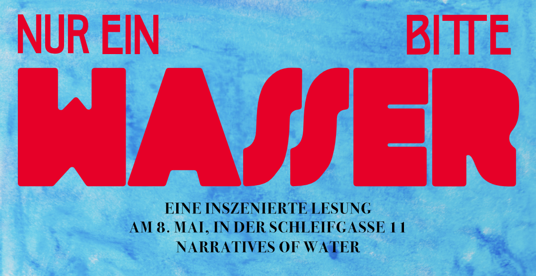 Nur ein Wasser, bitte